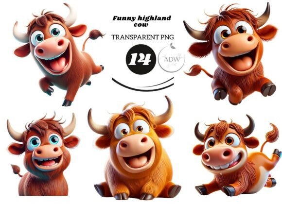 Download Funny Highland Cow - Funny highland cow Collection
