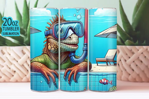 Download Crocodile Swimming Pool Tumbler Wrap Png - Pool tumbler Collection